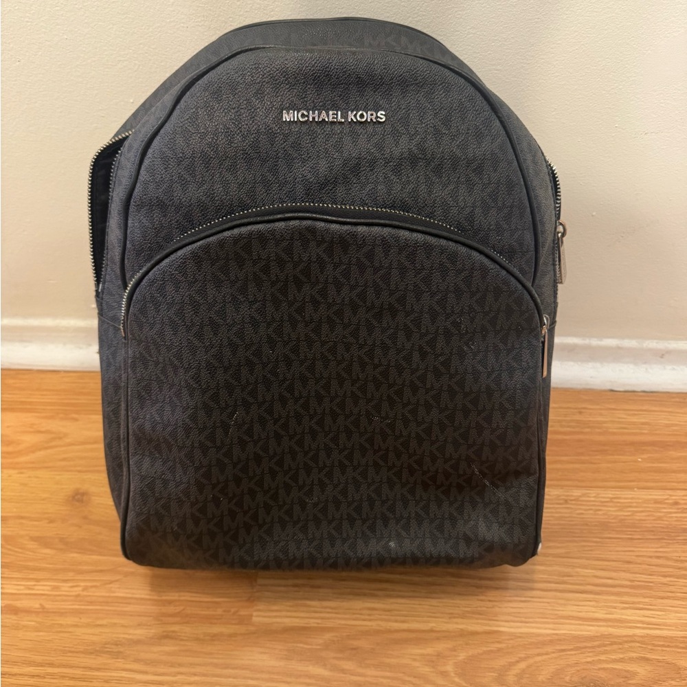 Michael Kors leather Black Backpack